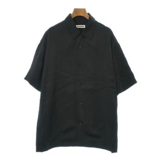 JIL SANDER ジルサンダー カジュアルシャツ 39(M位) 黒 【古着】【中古】