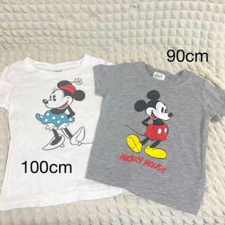 ディズニー(Disney)の❤︎ ミッキー　ミニー　Ｔシャツ セット(Tシャツ/カットソー)