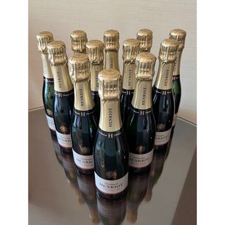 モエエシャンドン(MOËT & CHANDON)のアンリオ ブリュット スーヴェラン  375ml ハーフ　12本セット(シャンパン/スパークリングワイン)