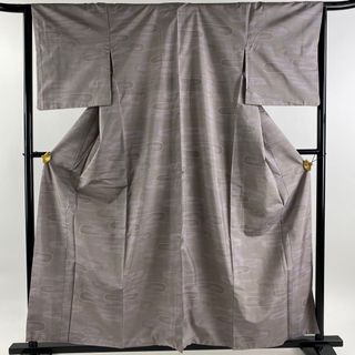 紬 身丈157.5cm 裄丈64cm 正絹 美品 秀品 【中古】(着物)