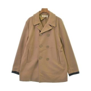 マルニ(Marni)のMARNI マルニ ピーコート 52(XXL位) ベージュ 【古着】【中古】(ピーコート)