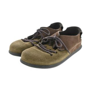 ビルケンシュトック(BIRKENSTOCK)のBIRKENSTOCK ビルケンシュトック サンダル 26cm カーキx茶 【古着】【中古】(サンダル)