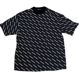 バレンシアガ(Balenciaga)のBalenciaga 19ss stripe logo S/S T-shirt(Tシャツ/カットソー(半袖/袖なし))