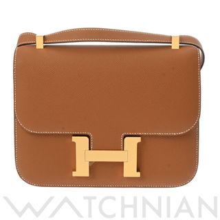 エルメス(Hermes)の未使用 エルメス HERMES レディース ショルダーバッグ ゴールド /ゴールド金具 ヴォーエプソン(ショルダーバッグ)