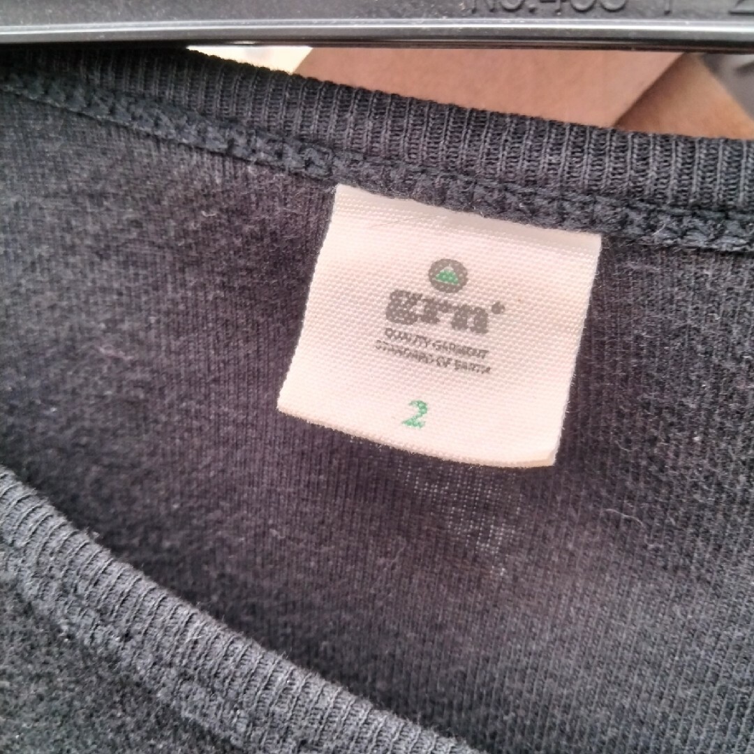 grn(ジーアールエヌ)のgrn 七分袖　カットソー　ブラック メンズのトップス(Tシャツ/カットソー(七分/長袖))の商品写真