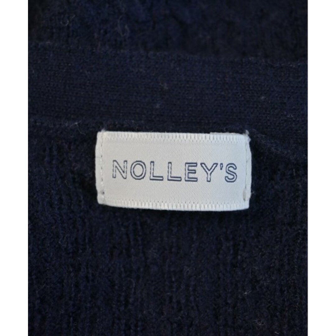 NOLLEY'S(ノーリーズ)のNolley's ノーリーズ カーディガン 36(S位) 紺 【古着】【中古】 レディースのトップス(カーディガン)の商品写真