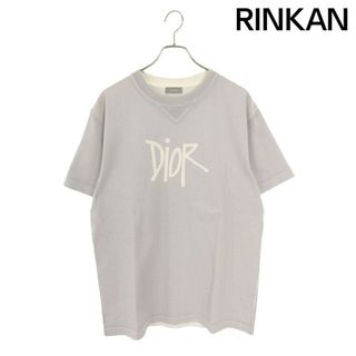 ディオール(Dior)のディオール  20AW  033J625E0554 DIOR AND SHAWNロゴプリントTシャツ メンズ M(Tシャツ/カットソー(半袖/袖なし))