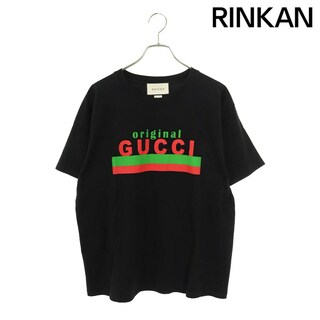 グッチ(Gucci)のグッチ  20SS  616036 XJCOQ フロントロゴプリントTシャツ メンズ S(Tシャツ/カットソー(半袖/袖なし))