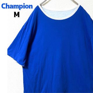 Champion - champion チャンピオン 半袖 Tシャツ リバーシブル 無地 シンプル 