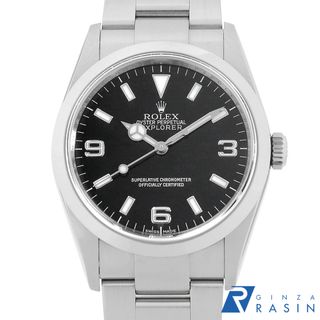 ロレックス(ROLEX)のロレックス エクスプローラーI 114270 ブラック Z番 メンズ 中古 腕時計(腕時計(アナログ))