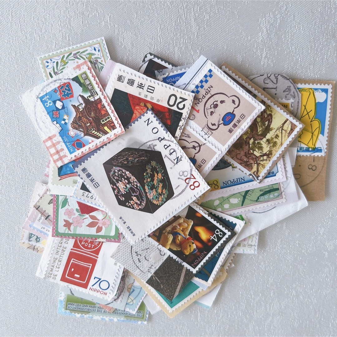使用済切手 60枚 Ｎｏ．2 エンタメ/ホビーのコレクション(使用済み切手/官製はがき)の商品写真