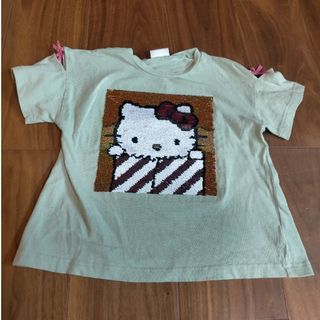 シマムラ(しまむら)のサンリオ　Tシャツ　120 スパンコール(Tシャツ/カットソー)