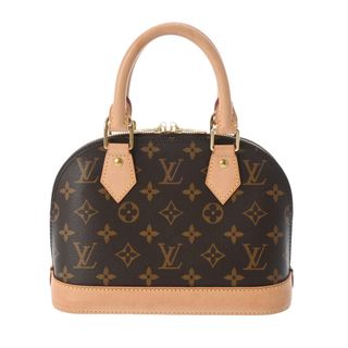 ルイヴィトン(LOUIS VUITTON)のルイヴィトン モノグラム アルマ BB 2WAY ハンドバッグ ブラウン(ハンドバッグ)