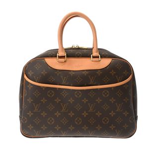 ルイヴィトン(LOUIS VUITTON)のルイヴィトン モノグラム ドーヴィル ハンドバッグ ブラウン(ハンドバッグ)