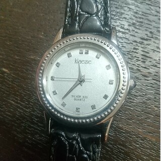 資産価値　FINE Silver925  純銀レディースウォッチ　腕時計　13P(腕時計)