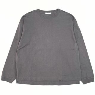 リドム(LIDNM)のWYM EXTRA FINE COTTON SIDE SLIT BASIC LS(Tシャツ/カットソー(七分/長袖))