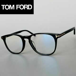 トムフォードアイウェア(TOM FORD EYEWEAR)のメガネ トムフォード ウェリントン ブラック ゴールド アジアンフィット 黒(サングラス/メガネ)