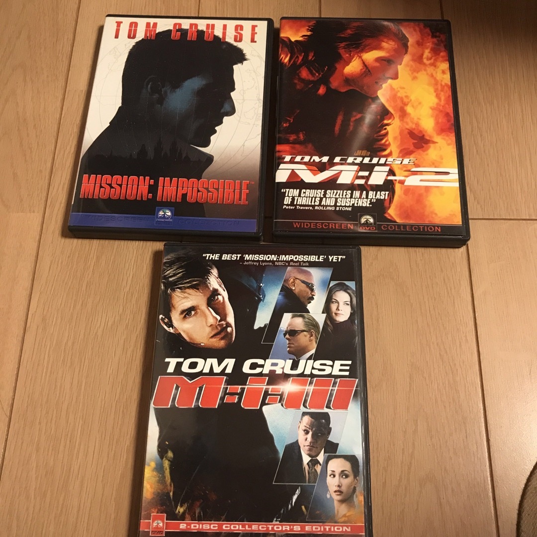 ミッションインポッシブル 3枚【バラ売り可】 エンタメ/ホビーのDVD/ブルーレイ(外国映画)の商品写真