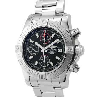 ブライトリング(BREITLING)のブライトリング アベンジャー2 クロノグラフ A13381 A1338111/BC32 BREITLING 腕時計 黒文字盤(腕時計(アナログ))