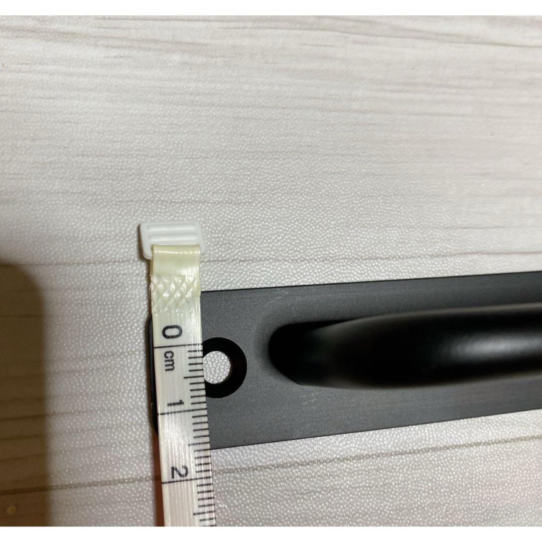 2個セット ドアハンドル アルミ合金製 取っ手 ドア取っ手  ハンドメイドの素材/材料(各種パーツ)の商品写真