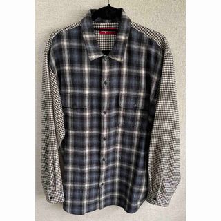 シュプリーム(Supreme)のSupreme Houndstooth Plaid Flannel Shirt(シャツ)