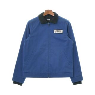 ステューシー(STUSSY)のSTUSSY ステューシー ブルゾン S 青 【古着】【中古】(その他)