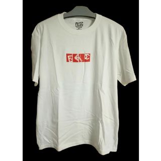 新品 FESC BOXLOGO 白Tシャツ XL(Tシャツ/カットソー(半袖/袖なし))