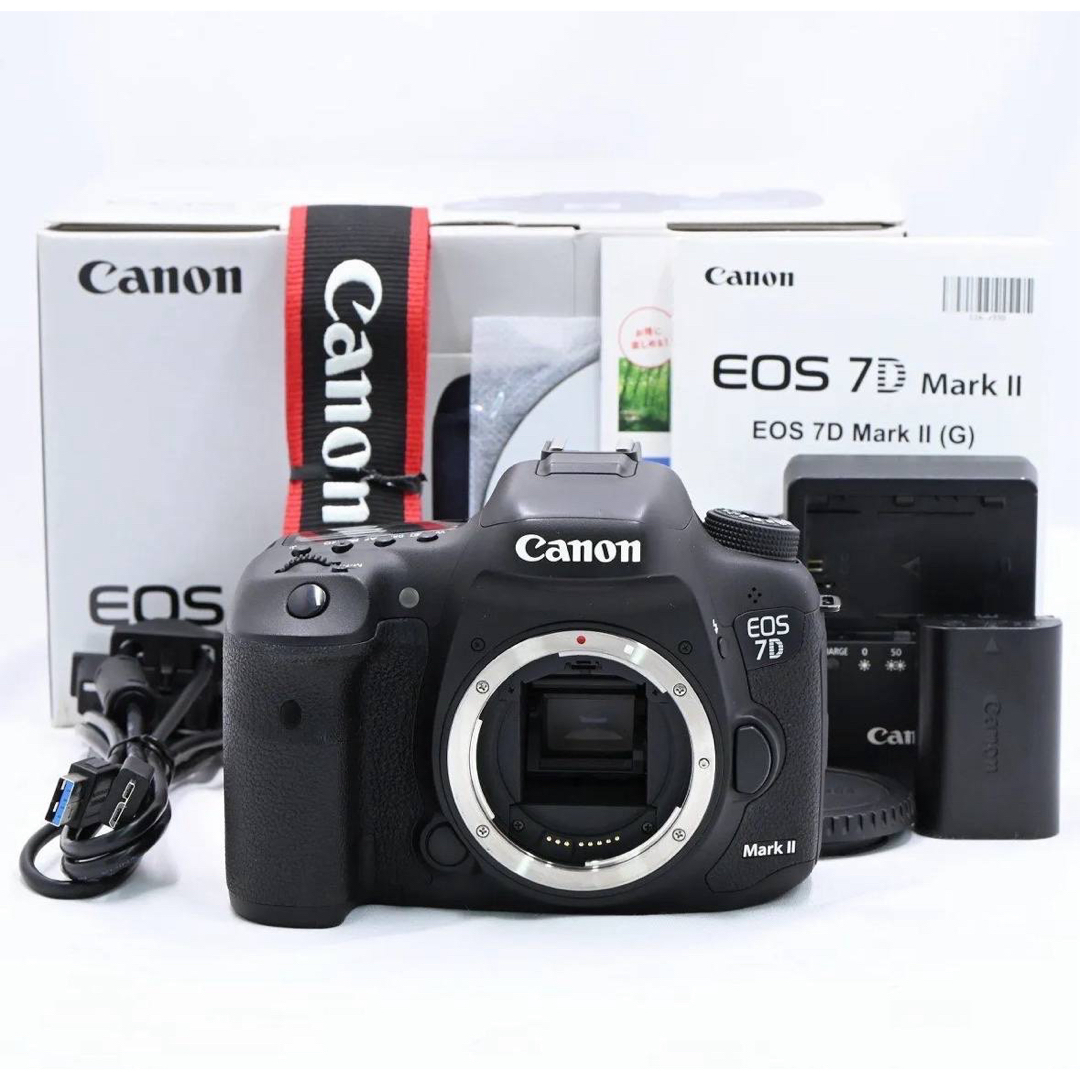 【S様専用】キヤノン Canon EOS 7D MarkII スマホ/家電/カメラのカメラ(デジタル一眼)の商品写真