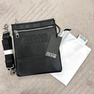 新品 VERSACE レザー ショルダーバッグ サコッシュ