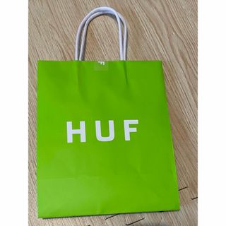 ハフ(HUF)のステッカー付き　HUF ハフ　ショップ袋(ショップ袋)