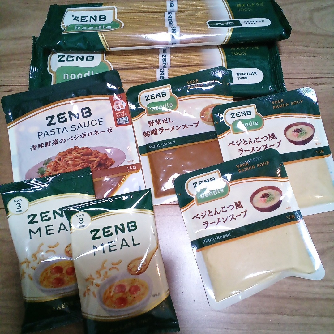 ZENB ヌードル　ゼンブミール　ラーメンスープ　パスタソース 食品/飲料/酒の食品(その他)の商品写真