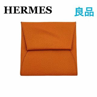 エルメス(Hermes)のエルメス ヴォーエプソン バスティア コインケース 刻印□I ブランド　ゴールド(財布)