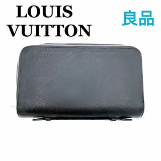 ルイヴィトン(LOUIS VUITTON)のルイヴィトン M44275 タイガ ジッピーXL 長財布 ブラック　ブランド　革(財布)