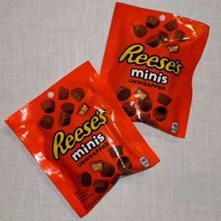 アメリカ購入　Reese's リーセス ピーナッツバター カップチョコレート1袋(菓子/デザート)