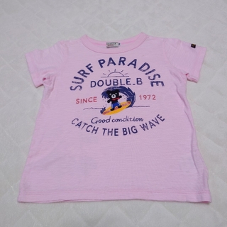 ダブルビー(DOUBLE.B)のダブルB　DOUBLEB　半袖Tシャツ　100cm(Tシャツ/カットソー)