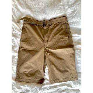 ルメール(LEMAIRE)のlemaire belted shorts コットン ハーフパンツ ショーツ(ショートパンツ)