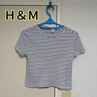 エイチアンドエム(H&M)のＨ＆Ｍ　ボーダーTシャツ　 半袖(Tシャツ(半袖/袖なし))