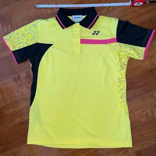 ヨネックス(YONEX)のまとめ割引有　ベリークール　2回着美品　YONEX シャツ　M（イエロー)(ウェア)