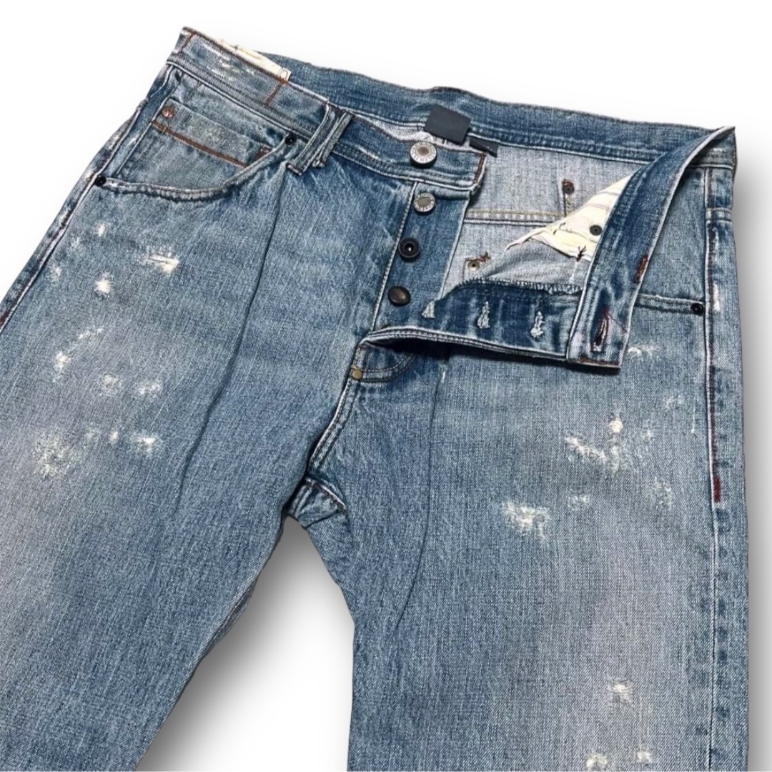 ARMANI EXCHANGE - アルマーニエクスチェンジ ダメージ加工 ARMANI EXCHANGE - アルマーニエクスチェンジ ダメージ加工