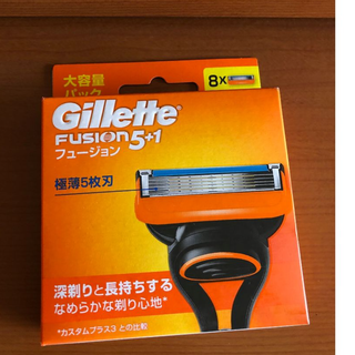 ジレット(Gillette)のジレット 　【　♪フュージョン5+1♪　 替刃 8コ入 　】(その他)