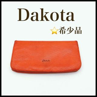 ダコタ(Dakota)の【希少品】【Dakota　Tinto】レザー　長財布　オレンジ　廃盤　売り切れ品(財布)