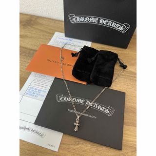 クロムハーツ(Chrome Hearts)のchromehearts クロムハーツ クロスベビーファット ネックレス(ネックレス)