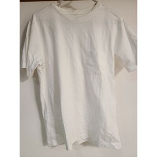 グローバルワーク(GLOBAL WORK)のGLOBAL WORK　tシャツ　Mサイズ　ホワイト(Tシャツ/カットソー(半袖/袖なし))