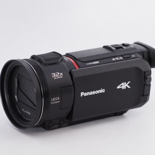 パナソニック(Panasonic)のPanasonic パナソニック 4K ビデオカメラ WX1M 64GB ワイプ撮り あとから補正 ブラック HC-WX1M-K #9703(ビデオカメラ)