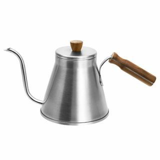 【色: シルバー】+kuRo コーヒーポット ドリップポット 900ml IH対(容器)