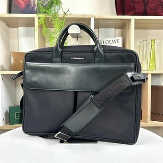 超美品 Ermenegildo Zegna ビジネスバッグ 2way