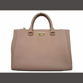 Michael Kors - マイケルコース ハンドバッグ A4収納可能 金金具 ピンク ■GY14