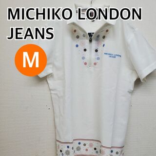 【新品】MICHIKO LONDON トップス カットソー M【CT262】