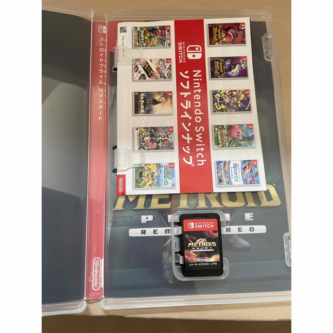 任天堂(ニンテンドウ)のメトロイドプライム リマスタード エンタメ/ホビーのゲームソフト/ゲーム機本体(家庭用ゲームソフト)の商品写真
