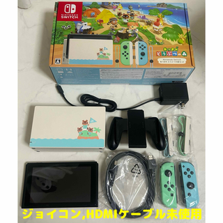 Nintendo Switch - Nintendo Switch 一部未使用【どうぶつの森本体】